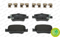 set placute frana,frana disc FDB4048 FERODO