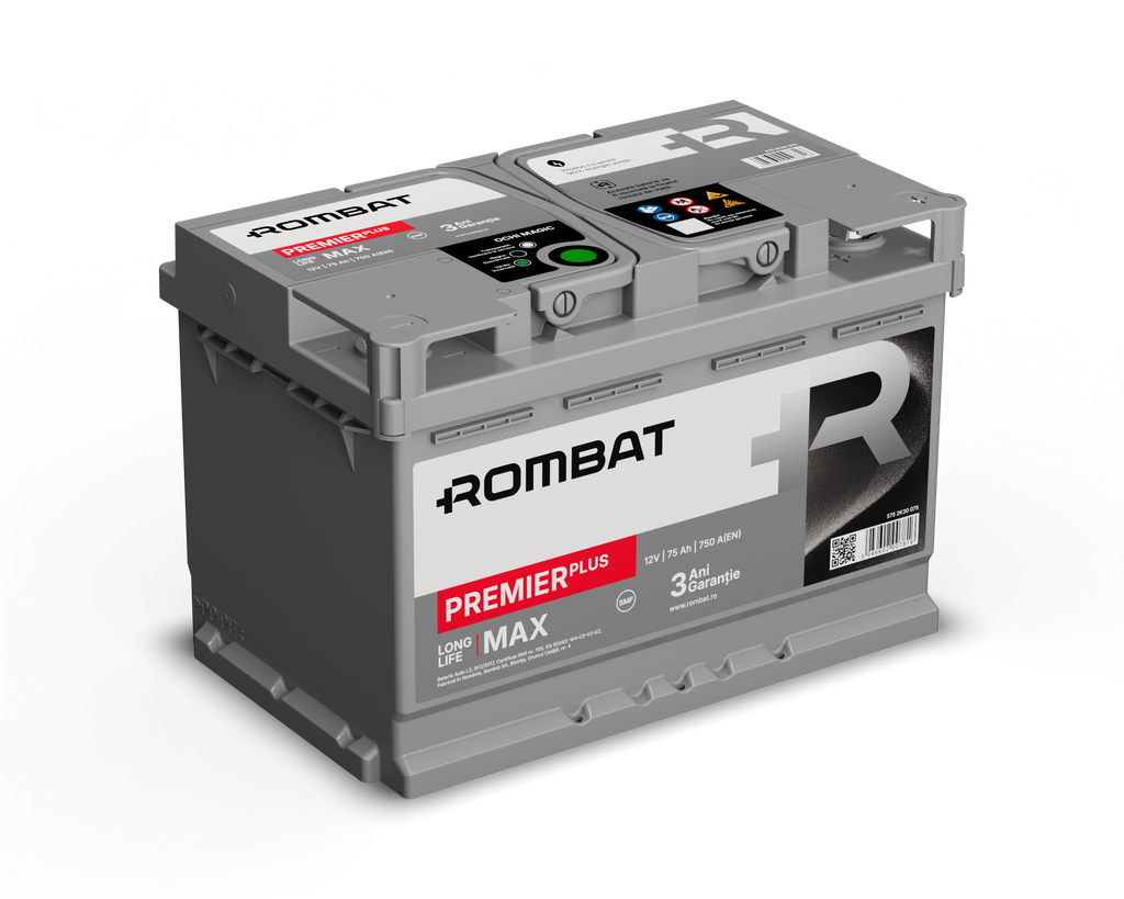 Acumulator Rombat Premier Plus 75Ah - 5752K30075