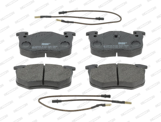 set placute frana,frana disc FDB428B FERODO