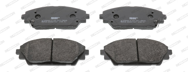 set placute frana,frana disc FDB4446 FERODO
