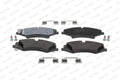 set placute frana,frana disc FDB4455 FERODO