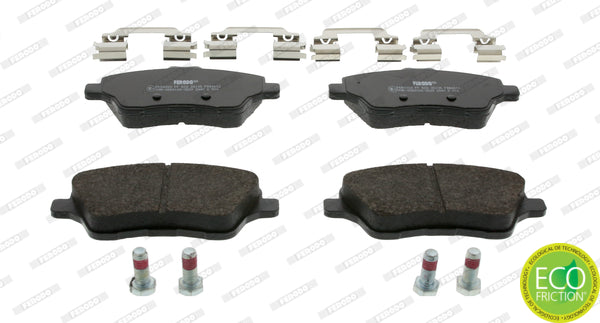 set placute frana,frana disc FDB4612 FERODO