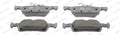 set placute frana,frana disc FDB4695 FERODO