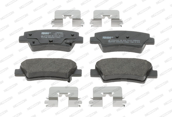 set placute frana,frana disc FDB4833 FERODO