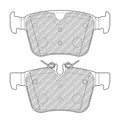 Set placute frana FERODO FDB4927