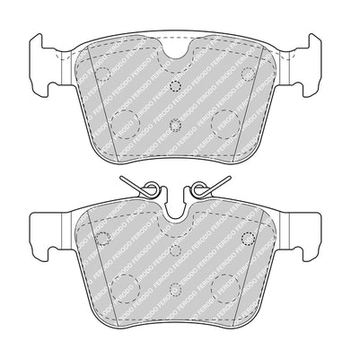 Set placute frana FERODO FDB4927