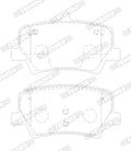 set placute frana,frana disc FDB5157 FERODO