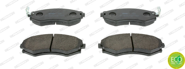 set placute frana,frana disc FDB600 FERODO