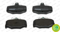 set placute frana,frana disc FDB707 FERODO
