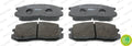 set placute frana,frana disc FDB759 FERODO