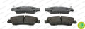 set placute frana,frana disc FDB777 FERODO