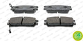 set placute frana,frana disc FDB804 FERODO
