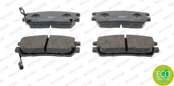 set placute frana,frana disc FDB804 FERODO