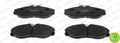 set placute frana,frana disc FDB909 FERODO