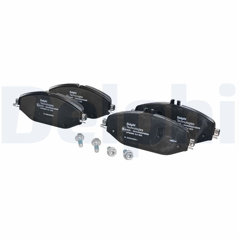 Set placute frana,frana disc LP3282 DELPHI