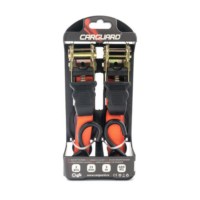 Set 2 chingi cu clichet Carguad 680kg - 25mm x 3m - CFA004