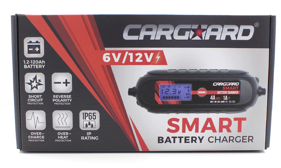 Incarcator Inteligent pt baterii auto Carguard - CBC002