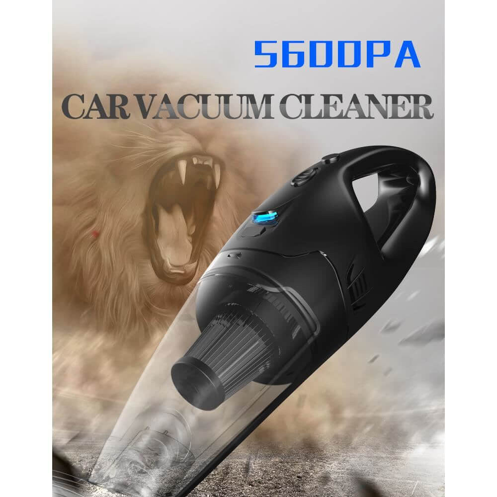 Aspirator de mână fără fir, cu acumulator, pentru casă și mașină, aspirare umedă și uscată, 120W Nigrin - 12193437