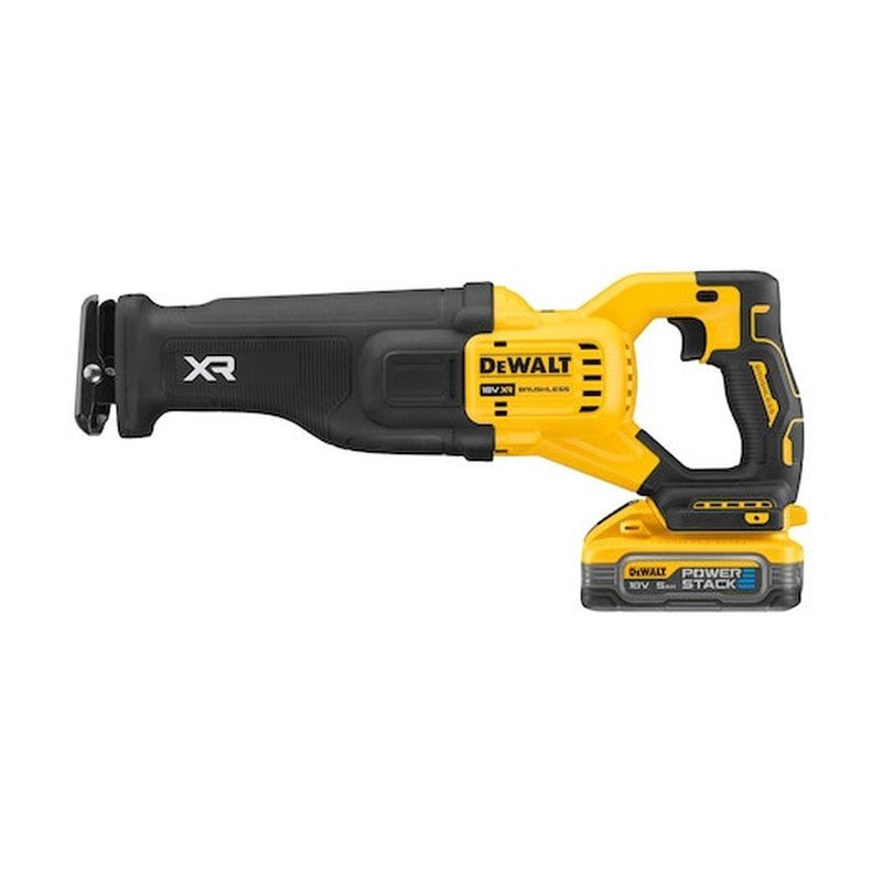 Fierăstrău cu mișcare alternativă, cu motor fără perii, XR de 18 V - 2 X POWERSTACK 5 AH - DCS386H2TQWScule electrice