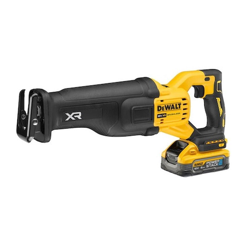 Fierăstrău cu mișcare alternativă, cu motor fără perii, XR de 18 V - 2 X POWERSTACK 5 AH - DCS386H2TQWScule electrice