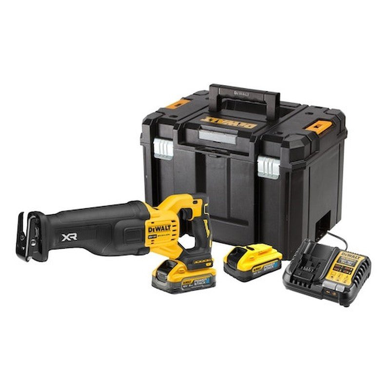 Fierăstrău cu mișcare alternativă, cu motor fără perii, XR de 18 V - 2 X POWERSTACK 5 AH - DCS386H2TQWScule electrice