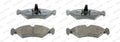 set placute frana,frana disc FVR1039 FERODO