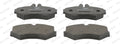 set placute frana,frana disc FVR1306 FERODO