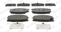 Set placute frana FERODO FVR1701