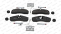 set placute frana,frana disc FVR1791 FERODO