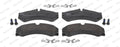 set placute frana,frana disc FVR1879 FERODO
