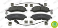 set placute frana,frana disc FVR1928 FERODO