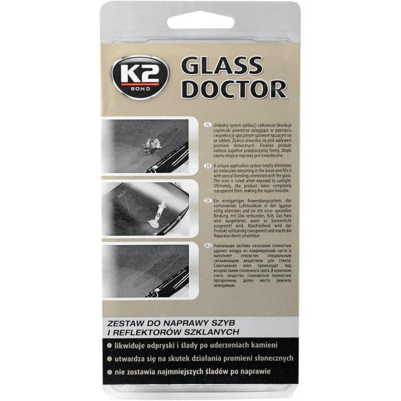 GLASS DOCTOR – Kit reparatii parbrize, geamuri, faruri - B350