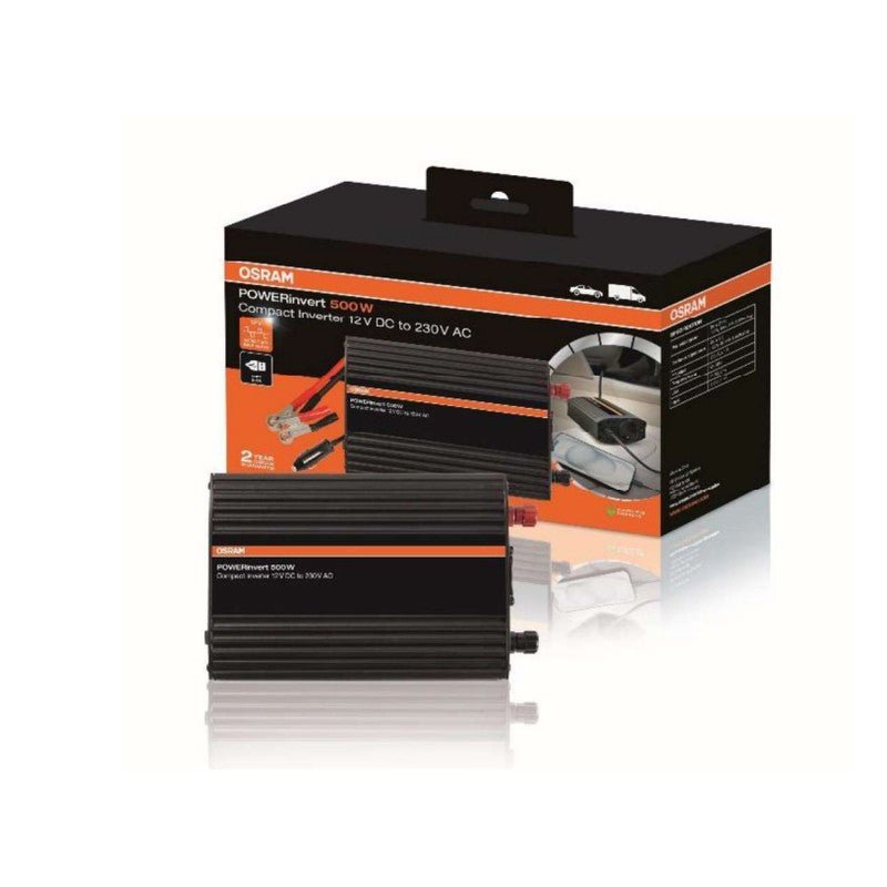 Invertor Osram POWERinvert Modified Sine Wave Inverter 12V DC 500W - OEINVU500Electronice auto