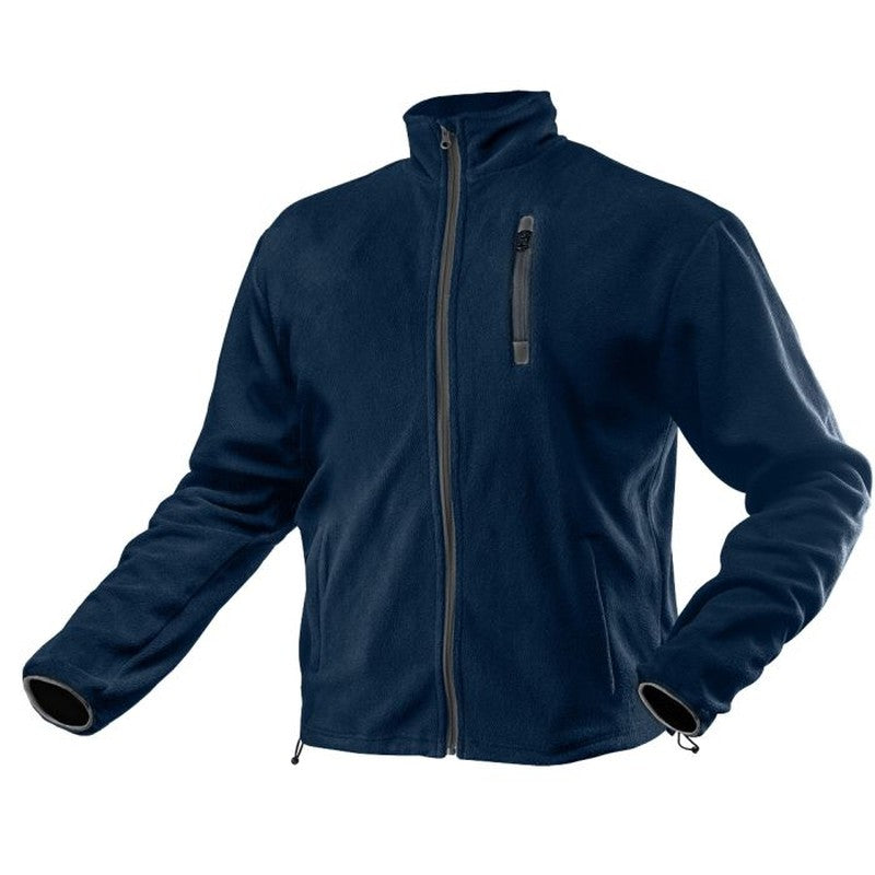 Jacheta din fleece, albastru marin, marimea L - 81502L