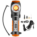 Lampa 4 in 1 (lampa, lanterna, compresor, spargator geamuri), cu acumulator, incarcare USB tip C - 99130