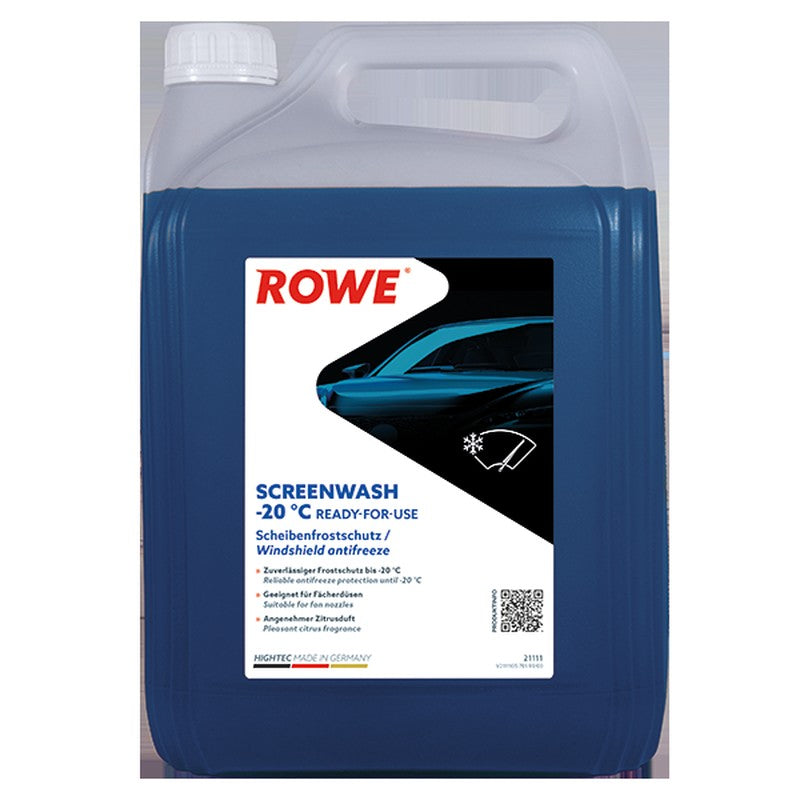 LICHID PARBRIZ IARNA ROWE HIGHTEC SCREENWASH -20 °C 5L - 21111005099