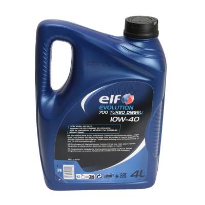Ulei motor ELF Evolution 700 Turbo Diesel 10W40 4L - 203701