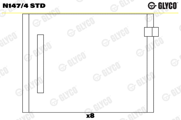 Bucsi ax cu came N147/4 STD GLYCO