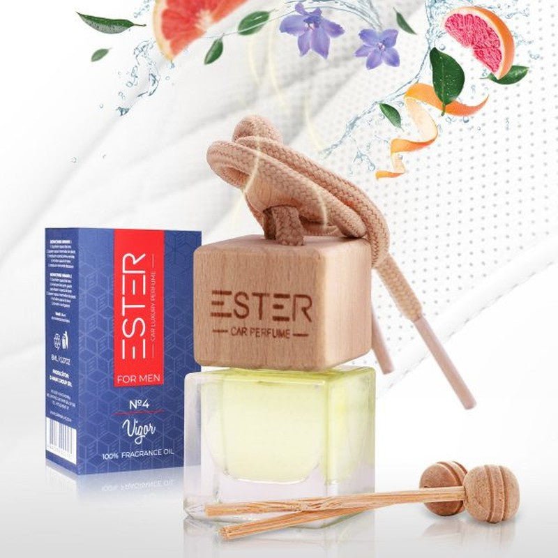 Odorizant auto premium Ester Men 4 Vigor - Sticluta 8 ml - EM04Odorizante