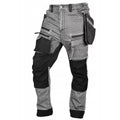 Pantaloni de lucru NEO Tools, atelier, gri, material denim L - 813612L