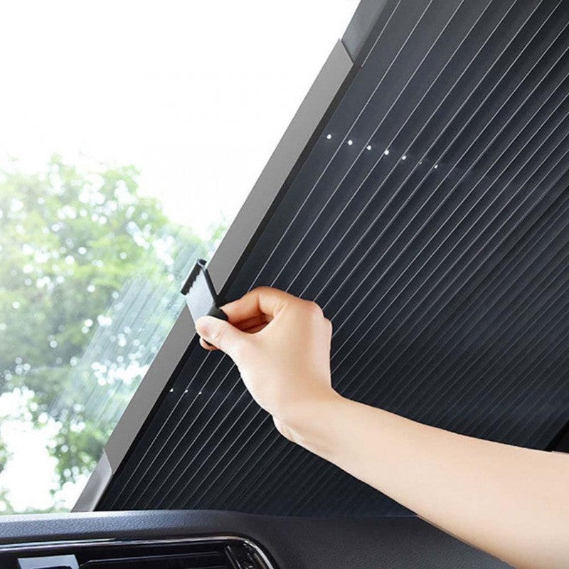 Parasolar auto retractabil 150 x 70cm - CarGuard - PAR001