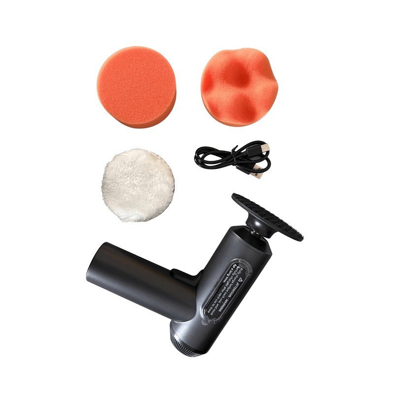 Polizor pentru polish cu acumulator cu 3 bureti Carmax - 55725Accesorii echipamente de curatat