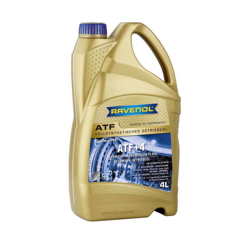 Ulei transmisie automata RAVENOL ATF+4 FLUID 4L 1211100-004
