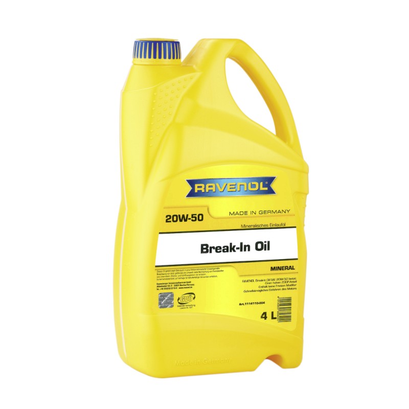 Ulei motor RAVENOL Break-In Oil 20W-50 4L 1114110-004