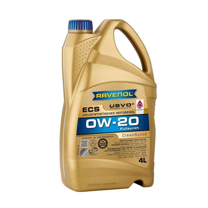 Ulei motor RAVENOL ECS 0W-20 4L USVO 1111102-004