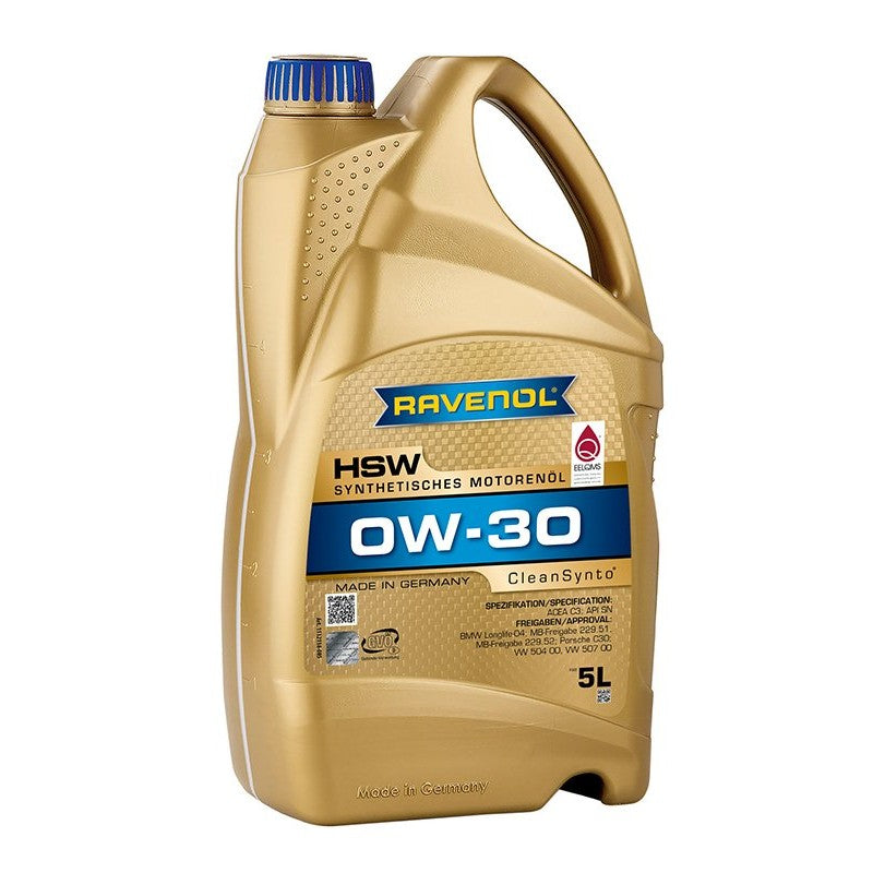 Ulei motor RAVENOL HSW SAE 0W-30 5L 1112118-005