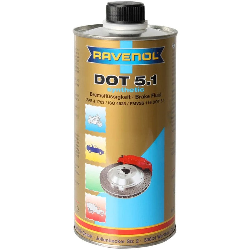 Service RAVENOL LICHID FRANA DOT 5.1 1L 1350612-001