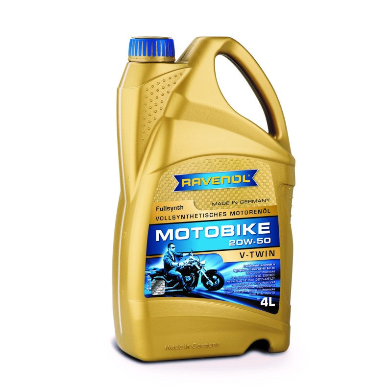 Ulei motor RAVENOL MOTOBIKE V-TWIN Fullsynth.20W-50 4L 1171105-004