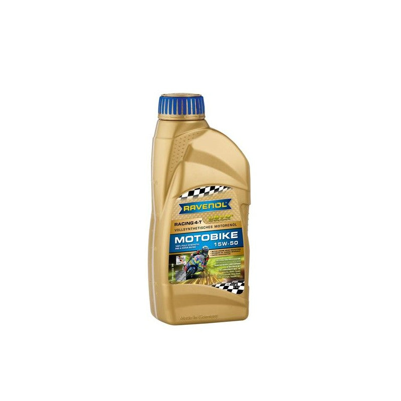 Ulei motor RAVENOL RACING 4T MOTOBIKE USVO 15W-50 1L 1171109-001