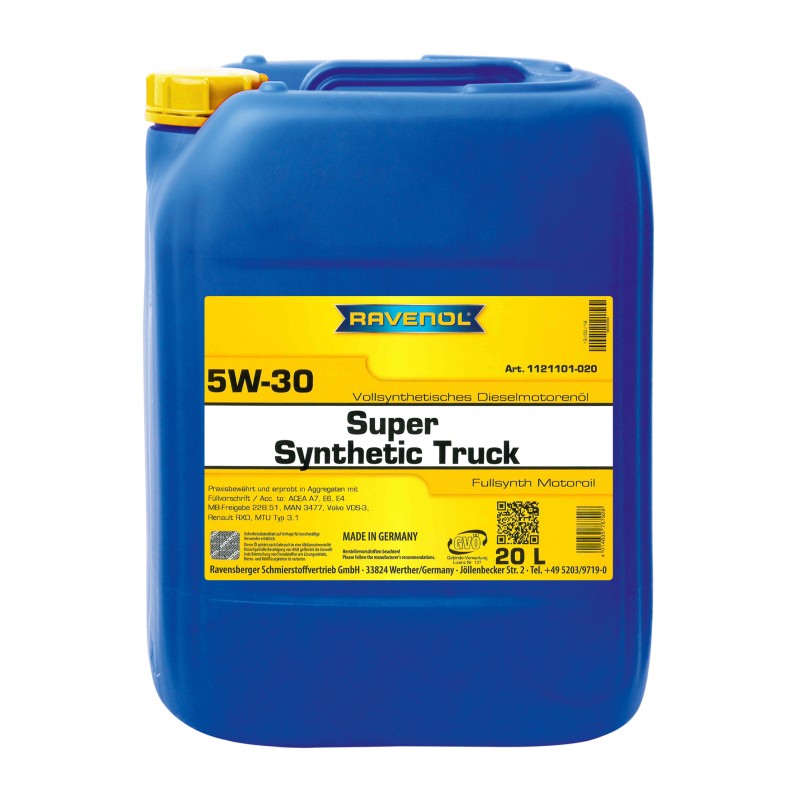 Ulei motor RAVENOL Super Synth.Truck 5W-30 20L 1121101-020